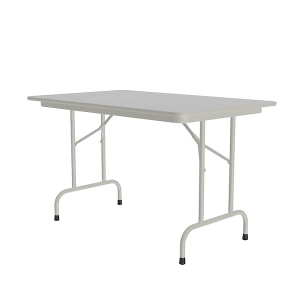 CF Melamine Folding Tables 30x48 Gray Granite